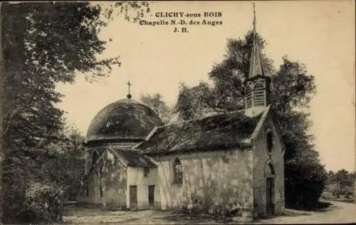 Ak Clichy sous Bois Seine Saint Denis, Notre Dame des Anges, Kapelle