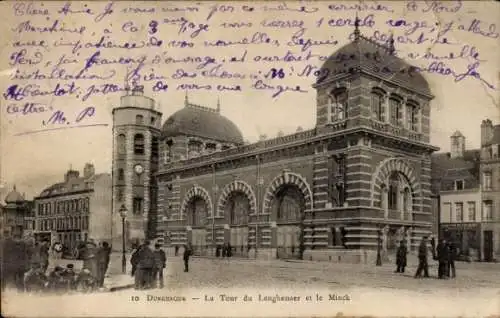 Ak Dunkerque Dünkirchen Nord, Tour du Leughenaer, Minck