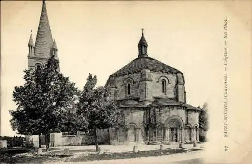 Ak Saint Michel Charente, Kirche