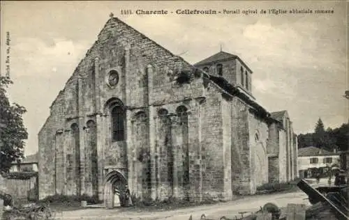 Ak Cellefrouin Charente, Kirche