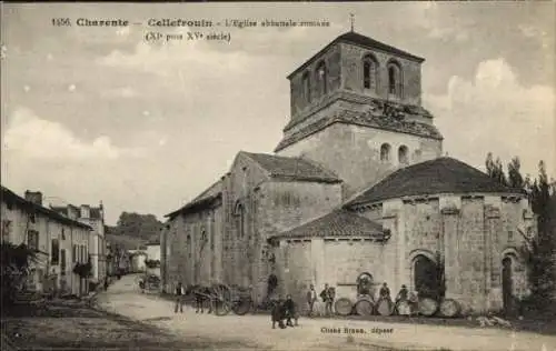 Ak Cellefrouin Charente, Kirche