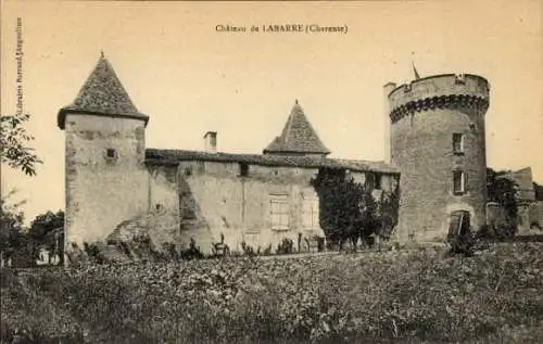 Ak Villejoubert Charente, Schloss La Barre