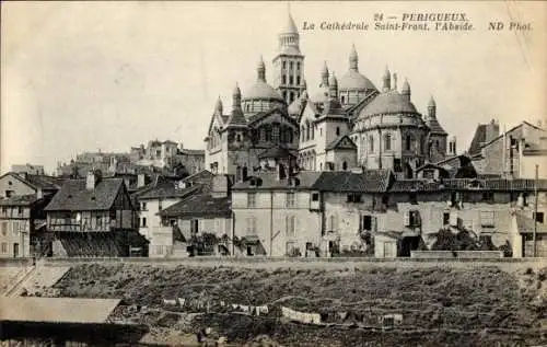 Ak Périgueux Dordogne, Kathedrale St Front