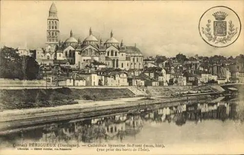 Ak Périgueux Dordogne, Kathedrale St Front