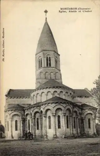 Ak Montbron Charente, Kirche