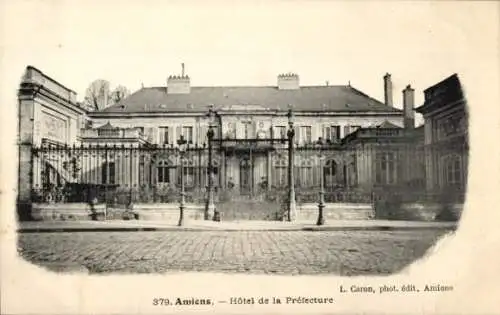 Ak Amiens Somme, Hotel de la Prefecture