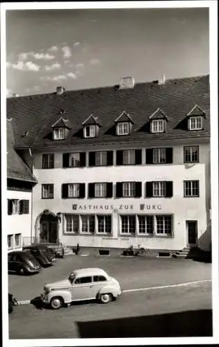 Ak Freudenstadt im Schwarzwald, Gasthaus zur Burg