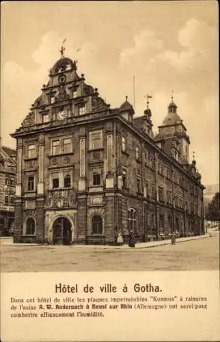 Ak Gotha in Thüringen, Rathaus