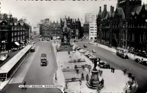 Ak Manchester England, Albert Square