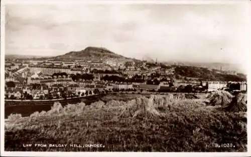 Ak Dundee Schottland, Recht aus Balgay Hill