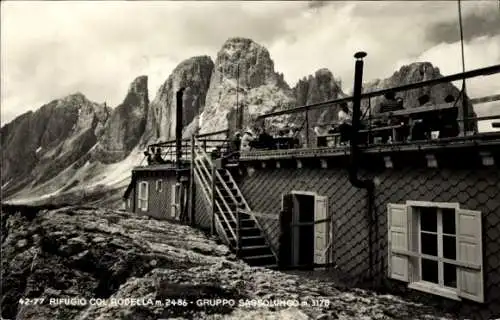 Ak Campitello di Fassa Trentino, Rifugio Col Rodella, Gruppo Sassolungo