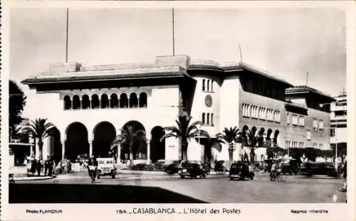 Ak Casablanca, Marokko, Rathaus