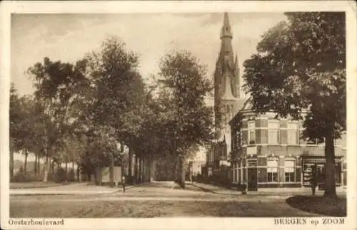 Ak Bergen op Zoom Nordbrabant Niederlande, Oosterboulevard