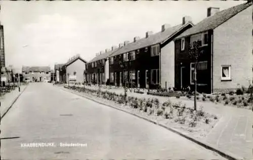 Ak Krabbendijke Zeeland, Scoudestraat