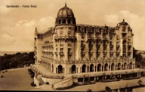 Ak Santander Kantabrien Spanien, Hotel Real