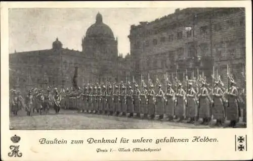 Ak Berlin, Kaiser Alexander-Garde-Gren.-Regiment 1