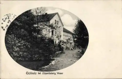 Ak Eichholz Lippoldsberg Wahlsburg Weserbergland, Villa