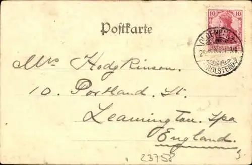 Ak Oldenburg in Holstein, Schuhstraße