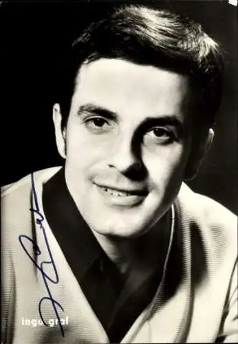Ak Schauspieler Ingo Graf, Portrait, Autogramm