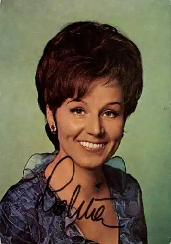 Ak Sängerin Lolita, Edith Einzinger, Portrait