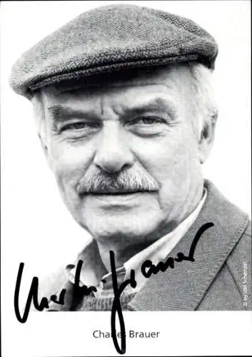 Ak Schauspieler Charlie Brauer, Portrait, Autogramm