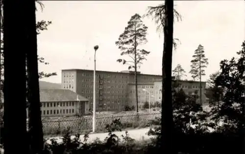 Ak Gera in Thüringen, Durchblick zum Gebäude