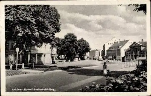 Ak Anklam in Mecklenburg Vorpommern, Rudolf Breitscheid Platz