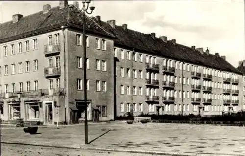 Ak Wolkenrosen Sonneberg in Thüringen, Straßenpartie