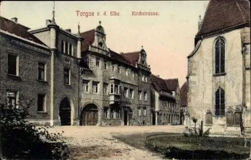 Ak Torgau an der Elbe, Kirchstraße