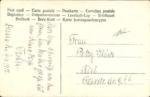 Ak Prinz Eduard von Anhalt, Portrait in Uniform, Orden