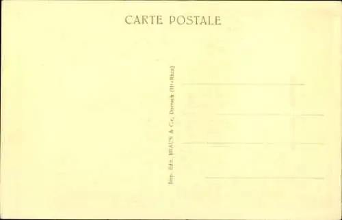 Ak Zwei Elsässerinnen, Gespräch, Elsässer Tracht