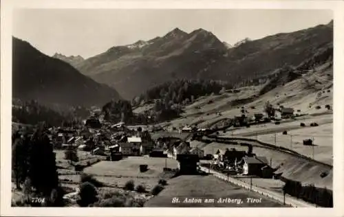 Ak Sankt Anton am Arlberg Tirol Österreich, Panorama