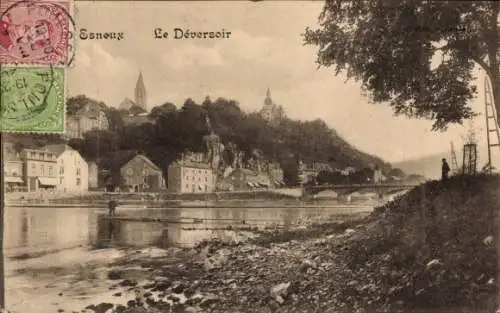 Ak Esneux Wallonia Lüttich, Le Deversoir