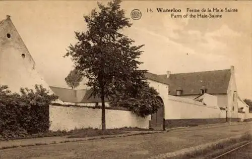 Ak Waterloo Wallonisch-Brabant, Ferme de la Haie Sainte