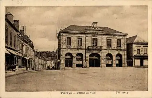 Ak Vibraye Sarthe, Rathaus