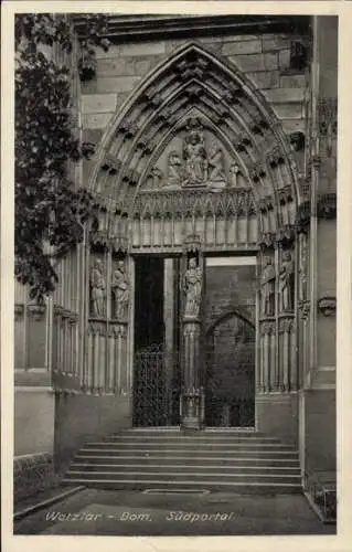 Ak Wetzlar an der Lahn, Dom, Südportal