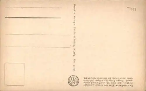 Ak Leipzig, Paulinerkirche, Säule