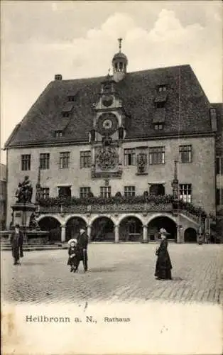 Ak Heilbronn am Neckar; Sülmerstraße, Rathaus