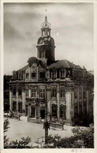 Ak Schwäbisch Hall in Württemberg, Rathaus