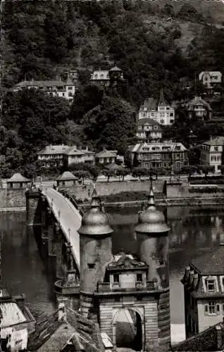 Ak Heidelberg am Neckar, Alte Neckarbrücke