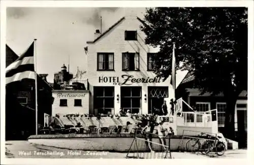 Ak West-Terschelling Fryslân Niederlande, Hotel Zeezicht