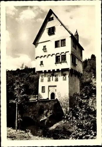 Ak Rothenburg ob der Tauber Mittelfranken, Topplerschlösschen