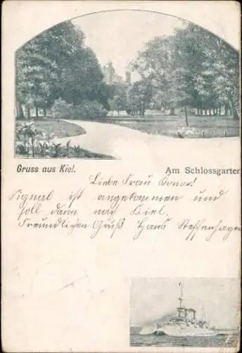 Ak Kiel, Schlossgarten