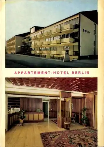 Ak Bad Füssing in Niederbayern, Appartment-Hotel Berlin