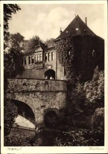 Ak Osnabrück in Niedersachsen, Vitischanze, Brücke