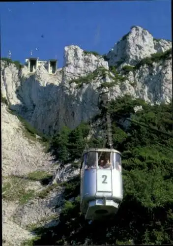 Ak Ruhpolding in Oberbayern, Rauschberg, Rauschbergbahn