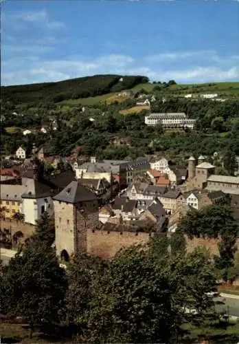 Ak Bad Münstereifel in Nordrhein Westfalen, Teilansicht