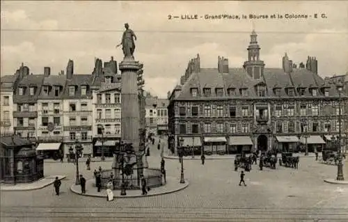 Ak Lille Nord, Grand'Place, la Bourse et la Colonne