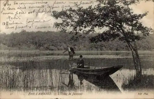 Ak Amboise Indre et Loire, L'Etang de Jumeaux