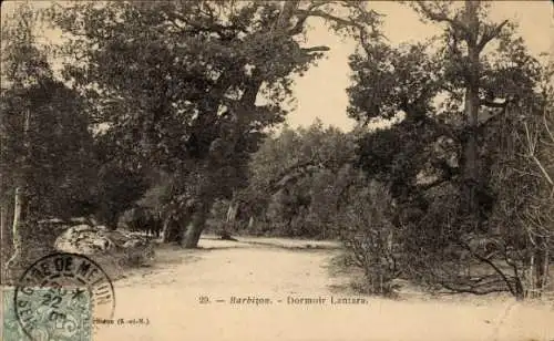 Ak Barbizon Seine et Marne, Dormoir Lantara